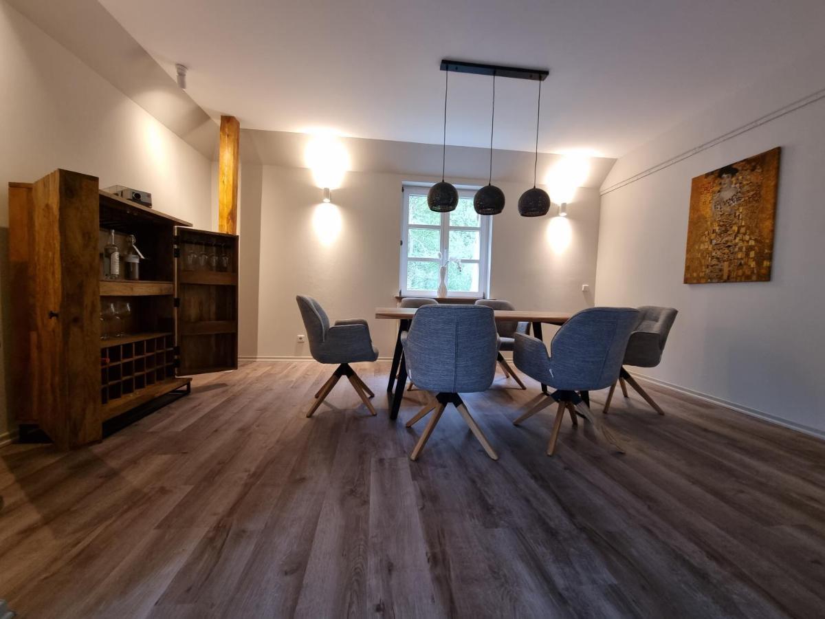 5 Sterne Bahnhoftraum, Appartement "Waldliebe" 133Qm, Grosse Terrasse 70Qm, Qr Code Scannen Fuer Virtuellen Rundgang, Premium Ausstattung Брацнфельс Екстер'єр фото
