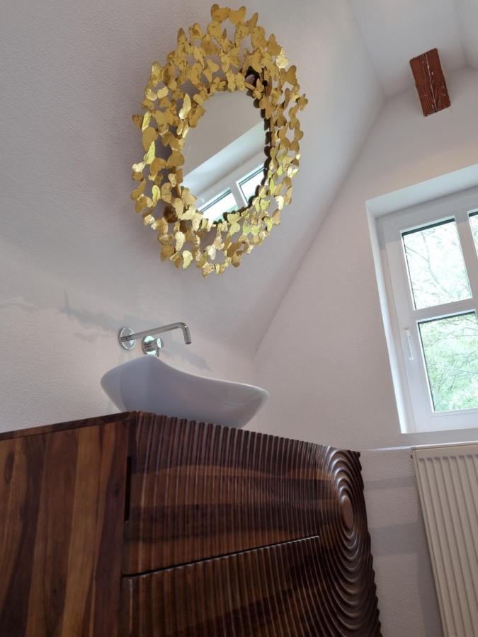 5 Sterne Bahnhoftraum, Appartement "Waldliebe" 133Qm, Grosse Terrasse 70Qm, Qr Code Scannen Fuer Virtuellen Rundgang, Premium Ausstattung Брацнфельс Екстер'єр фото