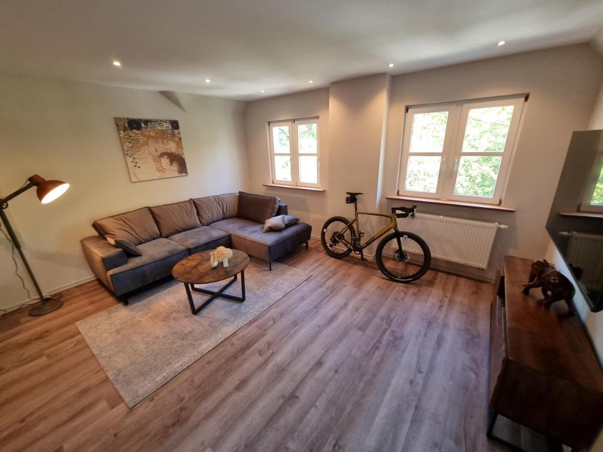 5 Sterne Bahnhoftraum, Appartement "Waldliebe" 133Qm, Grosse Terrasse 70Qm, Qr Code Scannen Fuer Virtuellen Rundgang, Premium Ausstattung Брацнфельс Екстер'єр фото