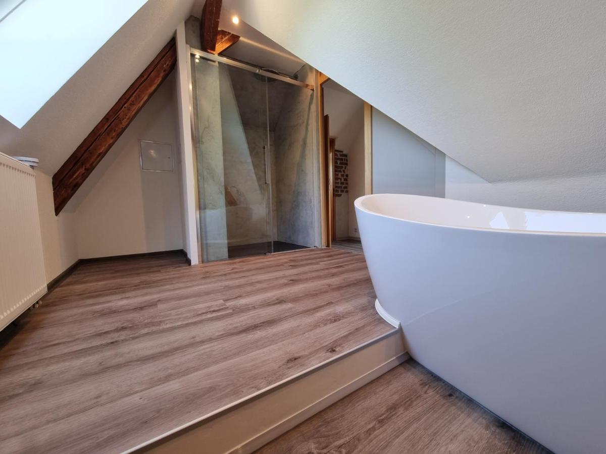 5 Sterne Bahnhoftraum, Appartement "Waldliebe" 133Qm, Grosse Terrasse 70Qm, Qr Code Scannen Fuer Virtuellen Rundgang, Premium Ausstattung Брацнфельс Екстер'єр фото